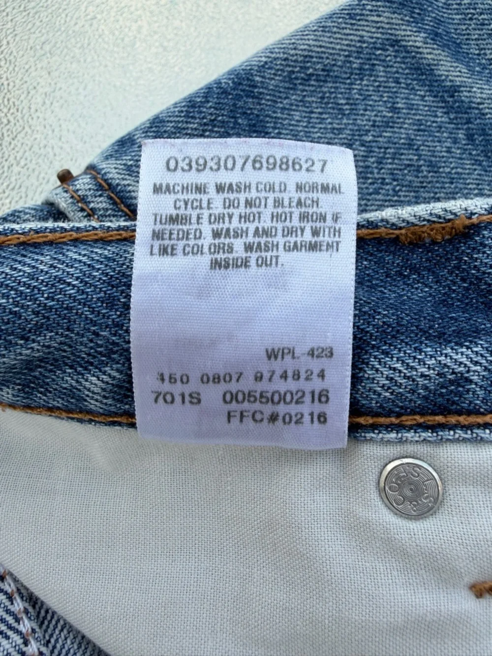 LEVI’S 550 Relaxed Fit Blue Wash Jeans ~ Men’s 32x30